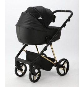 Carucior 3 in 1 Blanc Adamex Deluxe Black PS699