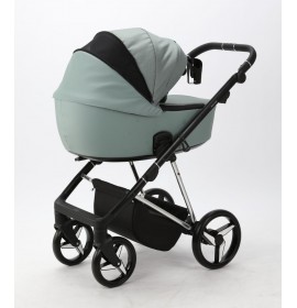 Carucior 3 in 1 Blanc Adamex Deluxe Soft Green PS809