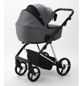 Carucior 3 in 1 Blanc Adamex Deluxe Grey PS733