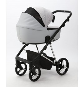 Carucior 3 in 1 Blanc Adamex Deluxe Light Grey PS586