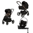 Carucior cu landou pliabil Como Adamex Satin 4in1 cu Cybex Cloud G3 Plus isofix
