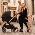 Carucior cu landou pliabil Como Adamex Satin 4in1 cu Cybex Cloud G3 Plus isofix