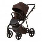 Carucior 3 in 1 Delta Natura Collection Adamex Coffee cu scoica testata ADAC