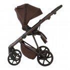 Carucior 3 in 1 Delta Natura Collection Adamex Coffee cu scoica testata ADAC