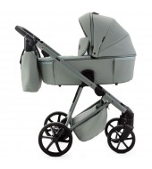 Carucior 3 in 1 Delta Natura Collection Adamex Mint cu scoica testata ADAC