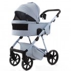 Carucior 3 in 1 Delta Natura Collection Adamex Sky cu scoica testata ADAC