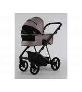 Carucior 3 in 1 Delta Adamex Deluxe Beige TK803 cu scoica testata ADAC