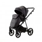 Carucior 3 in 1 Delta Adamex Grey TK66 cu scoica testata ADAC