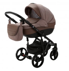 Carucior 3 in 1 ENCORE 2 Adamex Brown AZ7 cu scoica testata ADAC