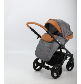 Carucior copii 3in 1 Adamex Encore Cookie Grey X23