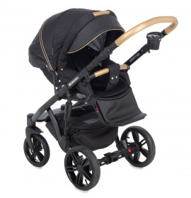 Carucior 3 in 1 ENCORE 2 Adamex Black X85 cu scoica testata ADAC