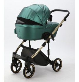 Carucior 3 in 1 Lumi Air Adamex Deluxe Smarald Leather SM500