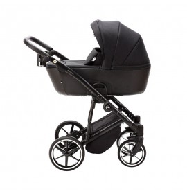 Noul carucior copii 3 in 1 Mobi Air Adamex Black PS37 cu scoica testata ADAC