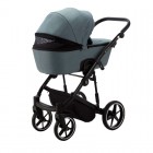 Noul carucior copii 3 in 1 Mobi Air Adamex Aquamarine TK54 cu scoica testata ADAC