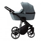 Noul carucior copii 3 in 1 Mobi Air Adamex Aquamarine TK54 cu scoica testata ADAC