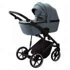Noul carucior copii 3 in 1 Mobi Air Adamex Aquamarine TK54 cu scoica testata ADAC