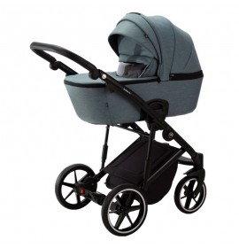 Noul carucior copii 3 in 1 Mobi Air Adamex Aquamarine TK54 cu scoica testata ADAC