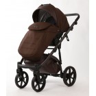 Carucior copii 3 in 1 Nola Adamex Natura Collection Coffee cu scoica testata ADAC