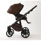 Carucior copii 3 in 1 Nola Adamex Natura Collection Coffee cu scoica testata ADAC