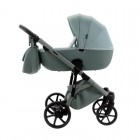 Carucior copii 3 in 1 Nola Natura Collection Adamex Mint cu scoica testata ADAC