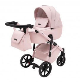 Carucior copii 3 in 1 Nola Adamex Natura Collection Rose cu scoica testata ADAC