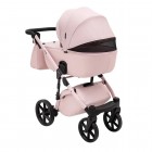 Carucior copii 3 in 1 Nola Adamex Natura Collection Rose cu scoica testata ADAC