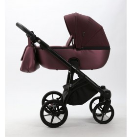 Carucior copii 3 in 1 Nola Adamex Cherry PS165 cu scoica testata ADAC