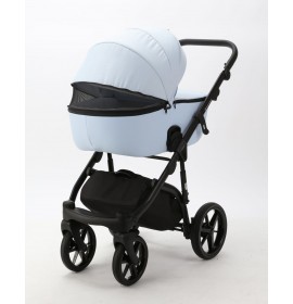 Carucior copii 3 in 1 Nola Adamex Baby Blue PS24 cu scoica testata ADAC