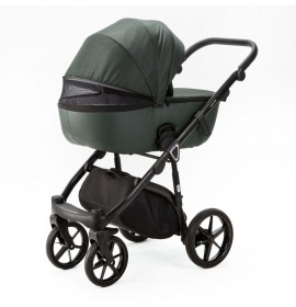 Carucior copii 3 in 1 Nola Adamex Green PS136 cu scoica testata ADAC