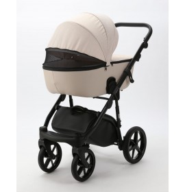 Carucior copii 3 in 1 Nola Adamex Beige PS33 cu scoica testata ADAC