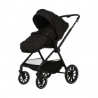  Carucior Copii Adamex Nova Black 4in1 cu scoica Cybex Cloud G plus ADAC si isofix