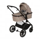 Carucior Copii Adamex Nova Cappucino 3in1 cu scoica Cybex Cloud G plus ADAC