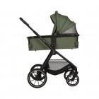 Carucior Copii Adamex Nova Green 3in1 cu scoica Cybex Cloud G plus ADAC