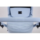 Carucior 3 in 1 Quantum Adamex Natura Baby Blue cu scoica testata ADAC