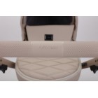 Carucior 3 in 1 Quantum Adamex Natura Beige cu scoica testata ADAC