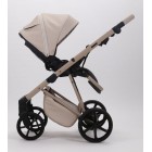 Carucior 3 in 1 Quantum Adamex Natura Beige cu scoica testata ADAC