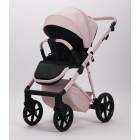 Carucior 3 in 1 Quantum Adamex Natura Rose cu scoica testata ADAC