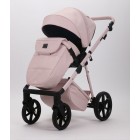 Carucior 3 in 1 Quantum Adamex Natura Rose cu scoica testata ADAC
