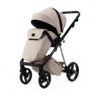 Carucior 3 in 1 Quantum Adamex Deluxe Beige Star 155 cu scoica testata ADAC