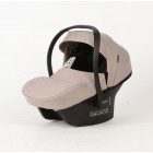 Carucior copii Sigma Natura Cappucino Adamex 3 in 1 cu scoica testata ADAC