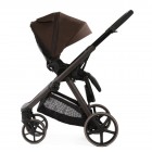 Carucior copii Sigma Natura Coffee Adamex 3 in 1 cu scoica testata ADAC