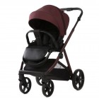 Carucior copii Sigma Natura Ruby Adamex 3 in 1 cu scoica testata ADAC