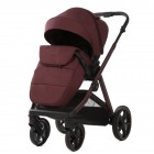 Carucior copii Sigma Natura Ruby Adamex 3 in 1 cu scoica testata ADAC