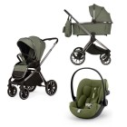 Spark Adamex Onyx-Salvia 3in1 cu scoica Cybex Cloud G3 plus
