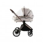 Spark Adamex Champagne-Vanilla 3in1 cu scoica Cybex Cloud G plus ADAC