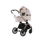 Spark Adamex Champagne-Vanilla 3in1 cu scoica Cybex Cloud G plus ADAC