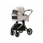 Spark Adamex Champagne-Vanilla 3in1 cu scoica Cybex Cloud G plus ADAC