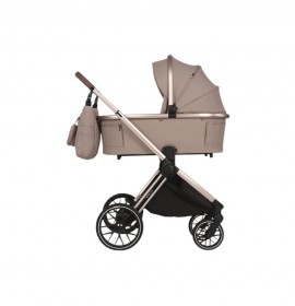 Spark Adamex Champagne-Latte 4in1 cu scoica Cybex Cloud G plus ADAC si isofix