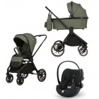 Spark Adamex Velvet-Salvia 3in1 cu scoica Cybex Cloud G plus ADAC