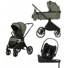 Spark Adamex Velvet-Salvia 4in1 cu scoica Cybex Cloud G plus ADAC si isofix